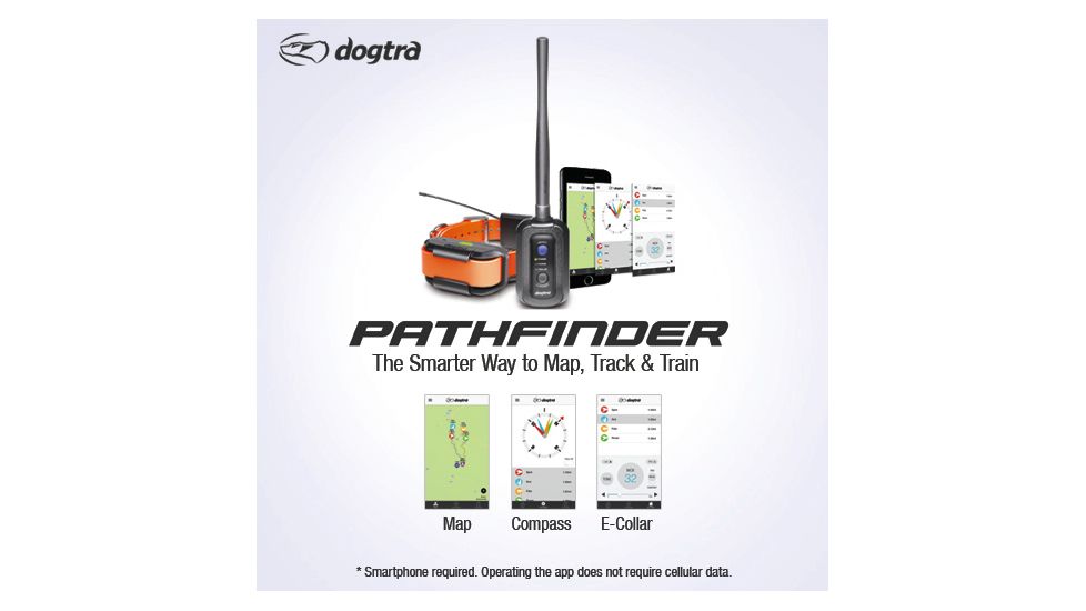 Dogtra PATHFINDER Training Collar and GPS w/Transmitter, Orange PATHFINDER