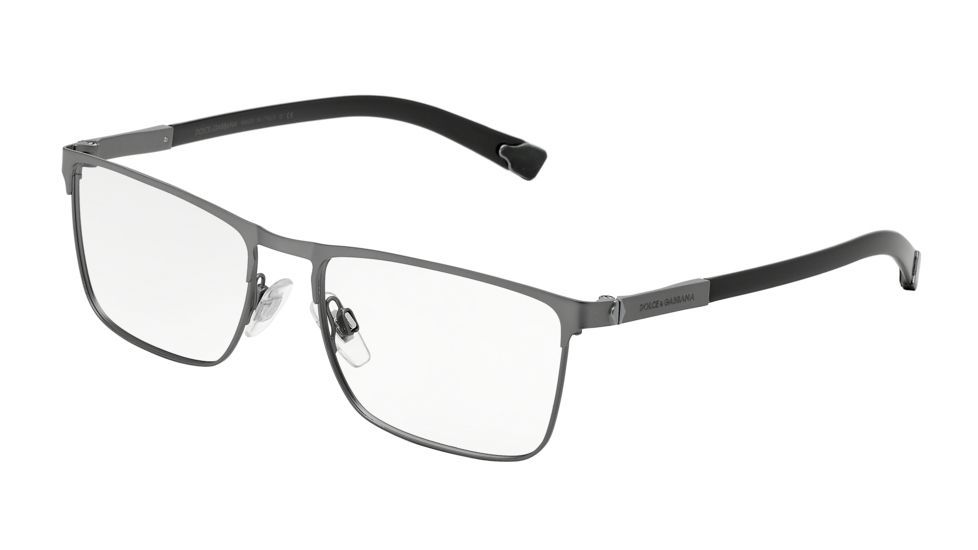 Dolce&amp;Gabbana BASALTO COLLECTION DG1259 Bifocal Prescription Eyeglasses 1108-53 - Matte Gunmetal Frame