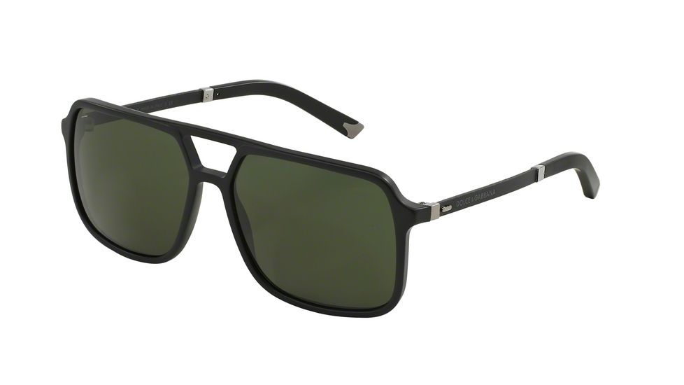 Dolce&amp;Gabbana BASALTO COLLECTION DG4241 Bifocal Prescription Sunglasses DG4241-193471-58 - Lens Diameter 58 mm, Frame Color Matte Black