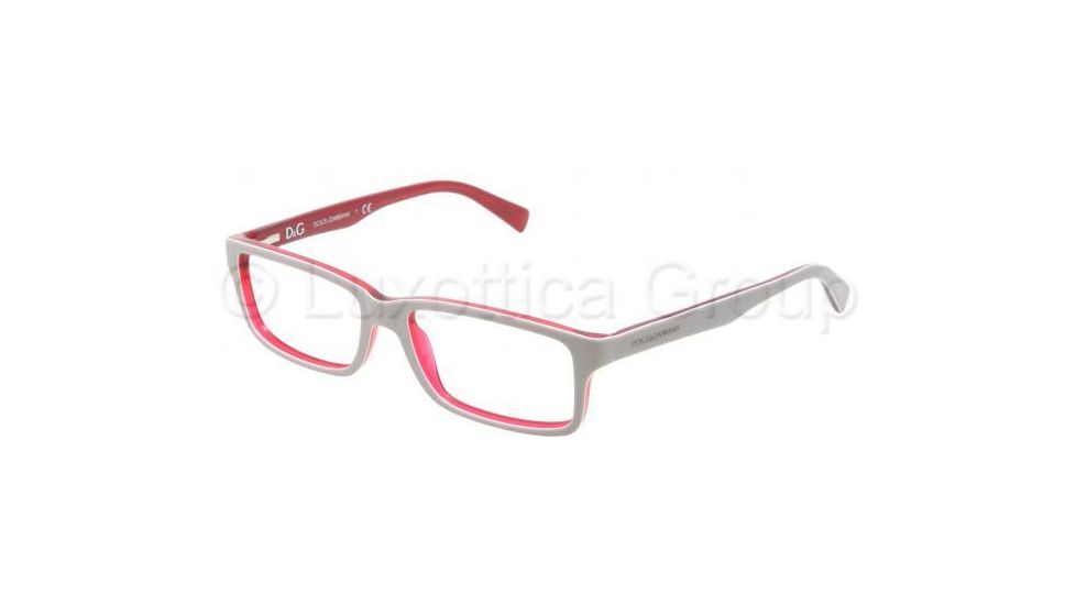 Dolce&amp;Gabbana CONTRAST DG3148P Progressive Prescription Eyeglasses 2635-5316 - Dark Steel Frame