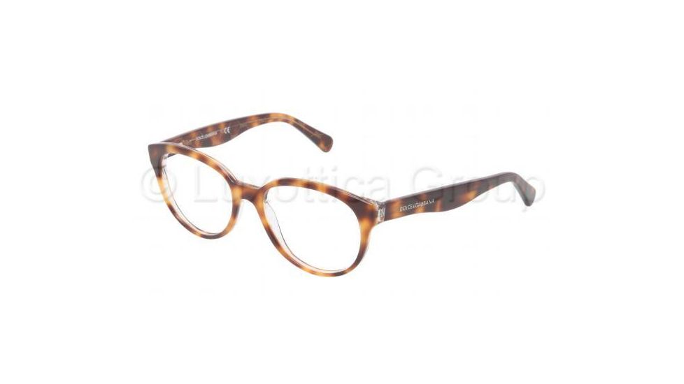 Dolce&amp;Gabbana D&amp;G ALL OVER DG3146P Single Vision Prescription Eyeglasses 2668-5017 - Dark Steel Frame