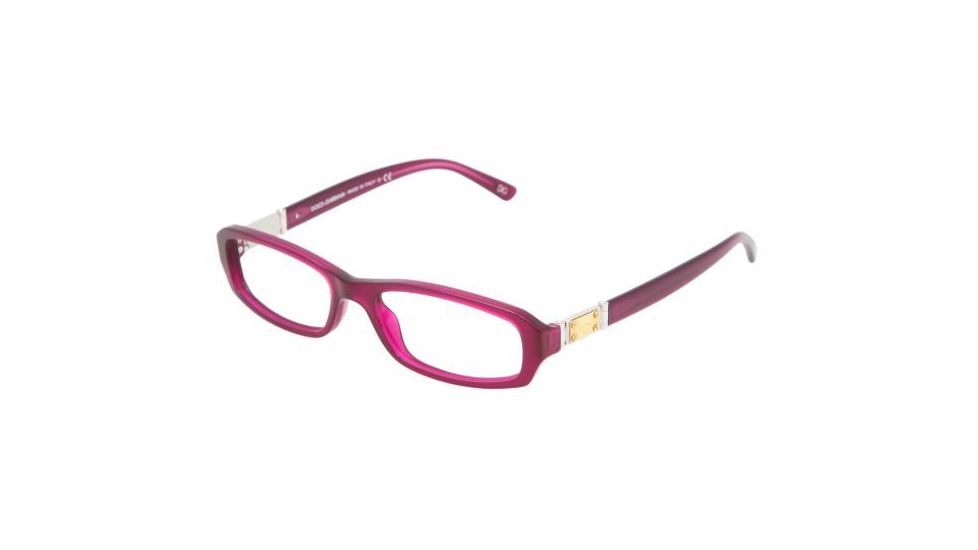 Dolce&amp;Gabbana DG 3093 Eyeglasses Styles - Violet Frame w/Non-Rx 51 mm Diameter Lenses, 1740-5116