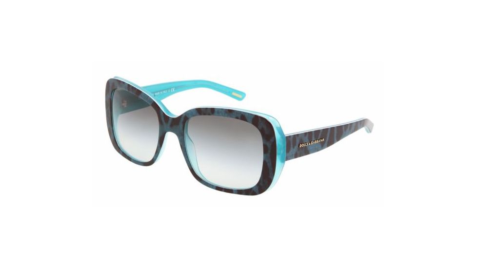 Dolce&amp;Gabbana DG4101 SV Prescription Sunglasses - Animal Green Green Gradient Frame / 54 mm Prescription Lenses, 17548E-5419