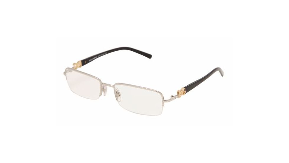 Dolce &amp; Gabanna DG1145 #029 - Silver Frame, Demo Lens Lenses