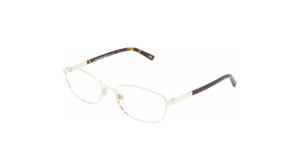 Dolce &amp; Gabbana DG1206 Eyeglass Frames 466 -5617 - Pale Gold 
