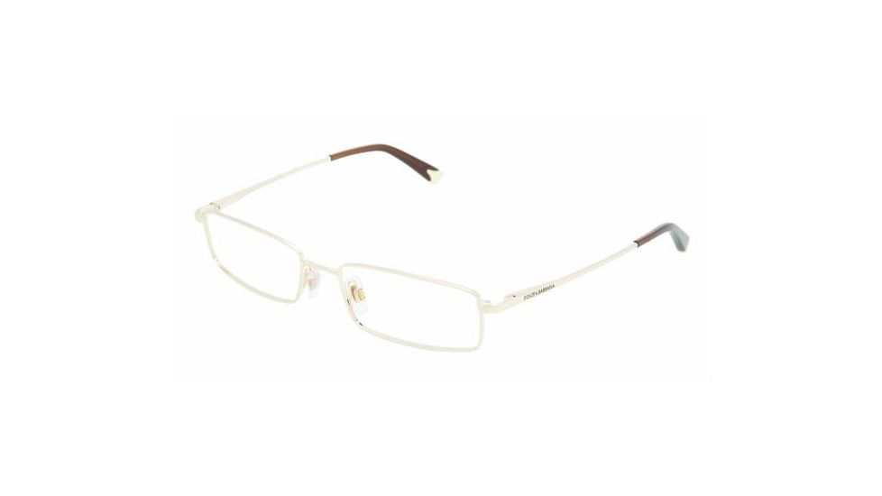 Dolce &amp; Gabanna DG1208 #466 - Pale Gold Demo Lens Frame