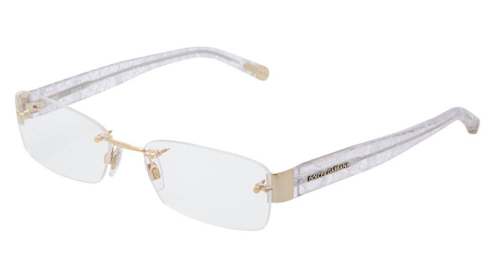 Dolce&amp;Gabbana DG1218 Eyeglass Frames 1078-5417 - Gold 