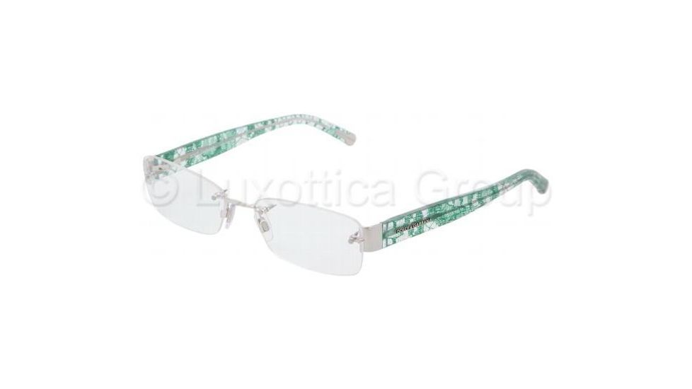 Dolce&amp;Gabbana DG1218 Eyeglass Frames 1080-5417 - Silver 