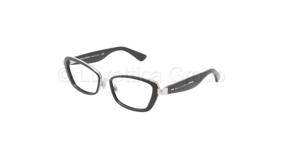 Dolce&amp;Gabbana DG1225 Eyeglass Frames 05-5117 - Silver Frame