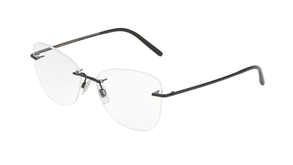 Dolce&amp;Gabbana DG1299 Eyeglass Frames 01-54 - Black Frame
