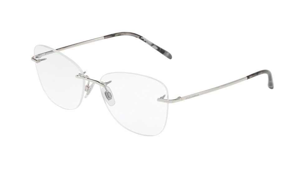 Dolce&amp;Gabbana DG1299 Eyeglass Frames 05-54 - Silver Frame