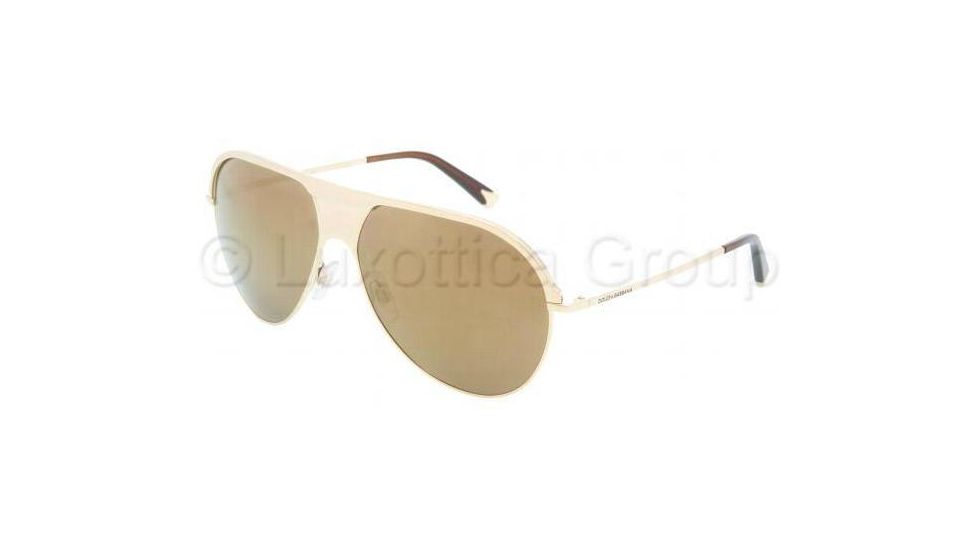 Dolce&amp;Gabbana DG2090 Sunglasses 02/6H-6114 - Gold Mirror Gold