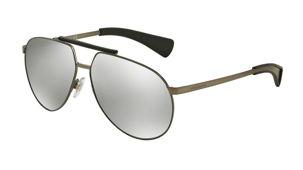 Dolce&amp;Gabbana DG2152 Progressive Prescription Sunglasses DG2152-11086G-61 - Lens Diameter 61 mm, Frame Color Matte Gunmetal/matte Military