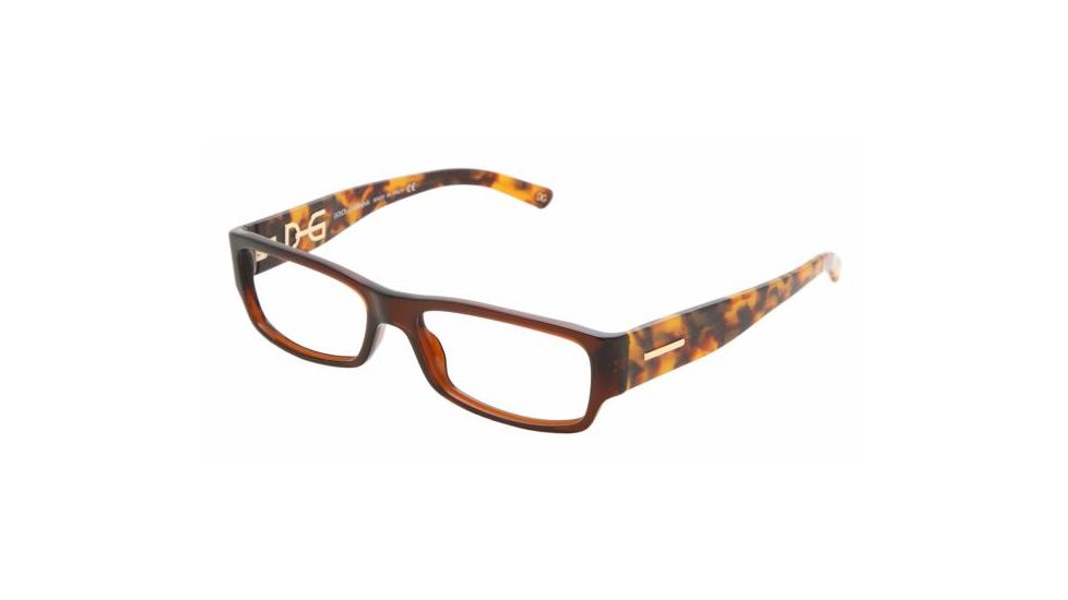 Dolce &amp; Gabanna DG3062 #859 - Brown Frame, Demo Lens Lenses