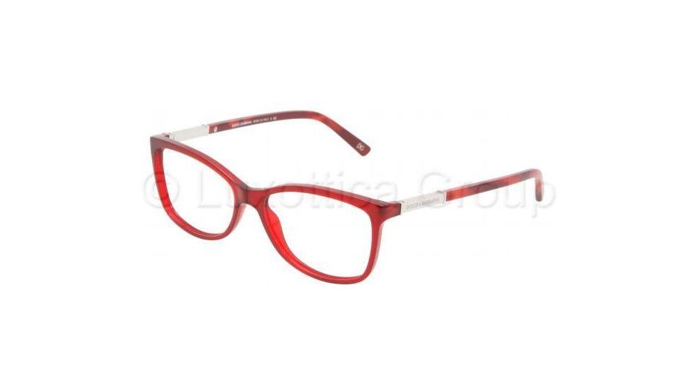 Dolce&amp;Gabbana DG3107 Eyeglass Frames 1848-5215 - Red 