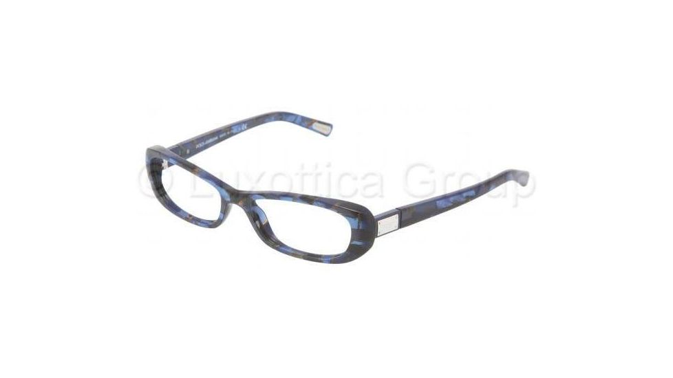 Dolce&amp;Gabbana DG3120 Progressive Prescription Eyeglasses 1919-5216 - Blue 