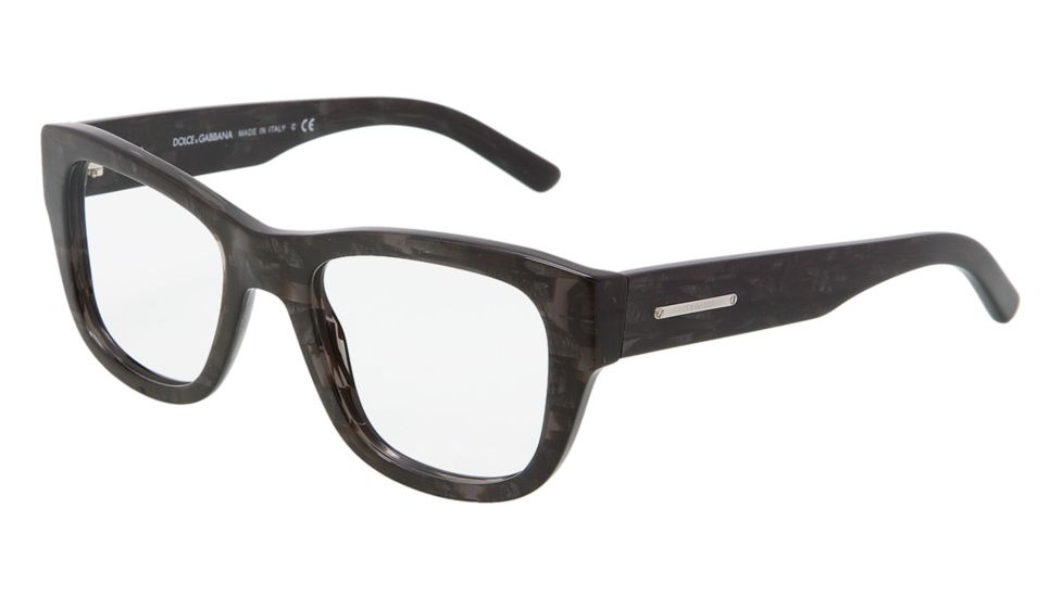 Dolce&amp;Gabbana DG3124 Eyeglass Frames 1723-4820 - Gray Pearl Frame, Demo Lens Lenses