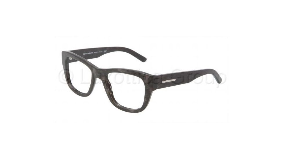 Dolce&amp;Gabbana DG3124 Bifocal Prescription Eyeglasses 1723-4820 - Gray Pearl Frame, Demo Lens Lenses