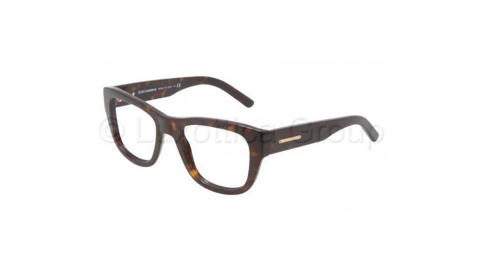 Dolce&amp;Gabbana DG3124 Bifocal Prescription Eyeglasses 502-4820 - Havana Frame