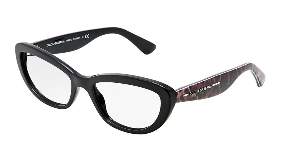 Dolce&amp;Gabbana DG3127 Eyeglass Frames 2525-5317 - Black Frame