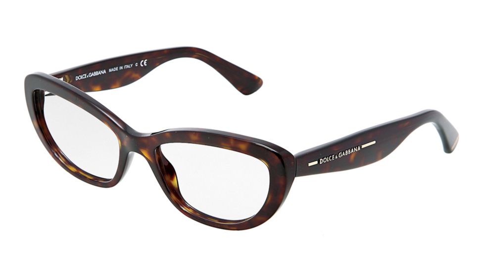 Dolce&amp;Gabbana DG3127 Eyeglass Frames 502-5517 - Havana Frame
