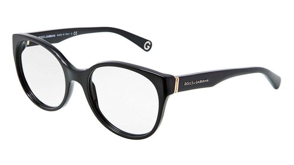 Dolce&amp;Gabbana DG3128 Eyeglass Frames 501-5118 - Black Frame