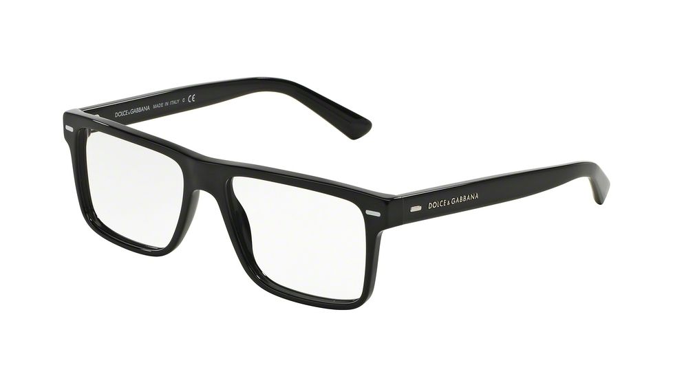 Dolce&amp;Gabbana DG3227 Eyeglass Frames 501-52 - Black Frame