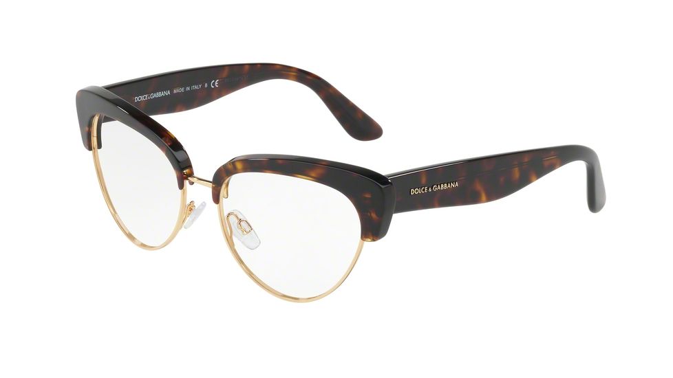 Dolce&amp;Gabbana DG3247 Eyeglass Frames 502-53 - Havana Frame