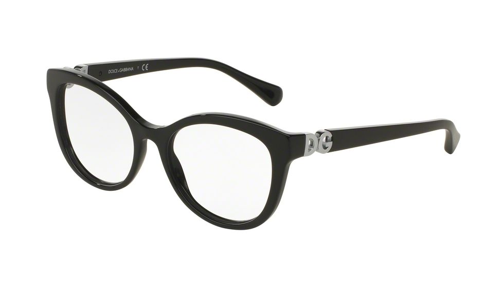 Dolce&amp;Gabbana DG3250F Bifocal Prescription Eyeglasses 501-54 - Black Frame