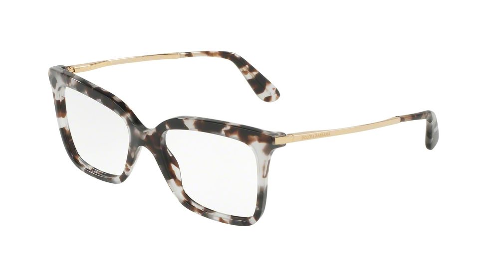 Dolce&amp;Gabbana DG3261 Eyeglass Frames 2888-51 - Fog Cube Frame