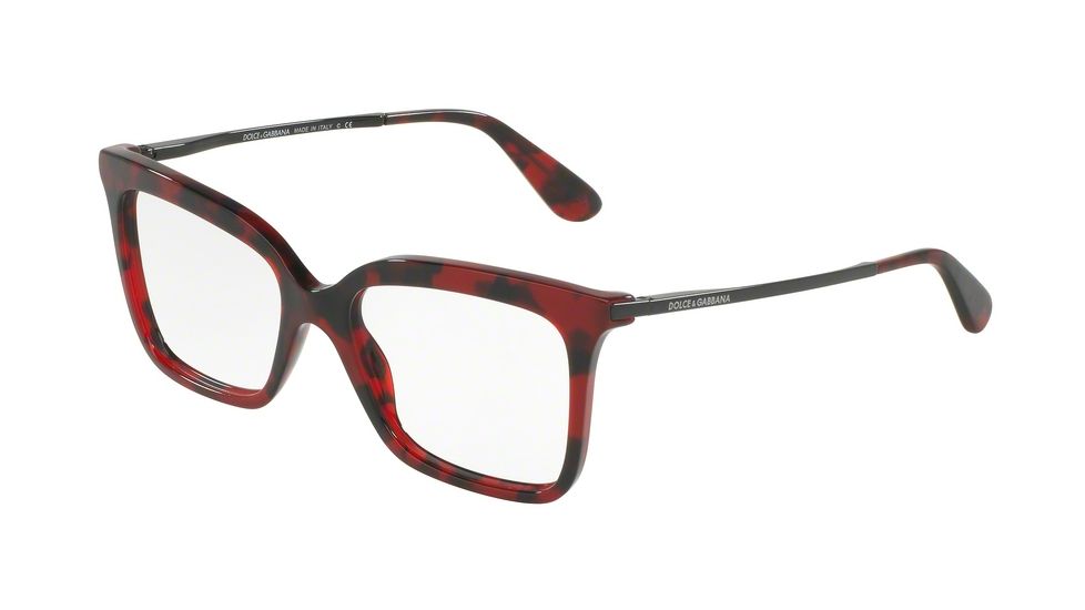 Dolce&amp;Gabbana DG3261 Eyeglass Frames 2889-51 - Cube Bordeaux Frame