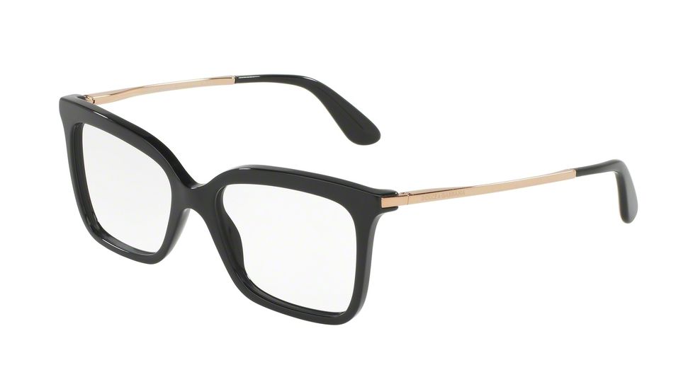 Dolce&amp;Gabbana DG3261 Eyeglass Frames 501-51 - Black Frame