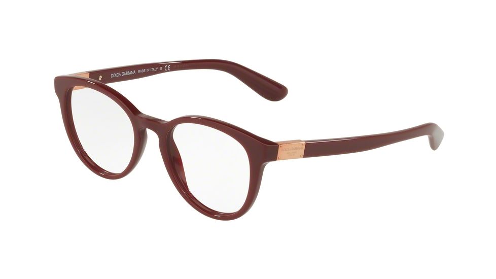 Dolce&amp;Gabbana DG3268 Eyeglass Frames 3091-50 - Bordeaux Frame