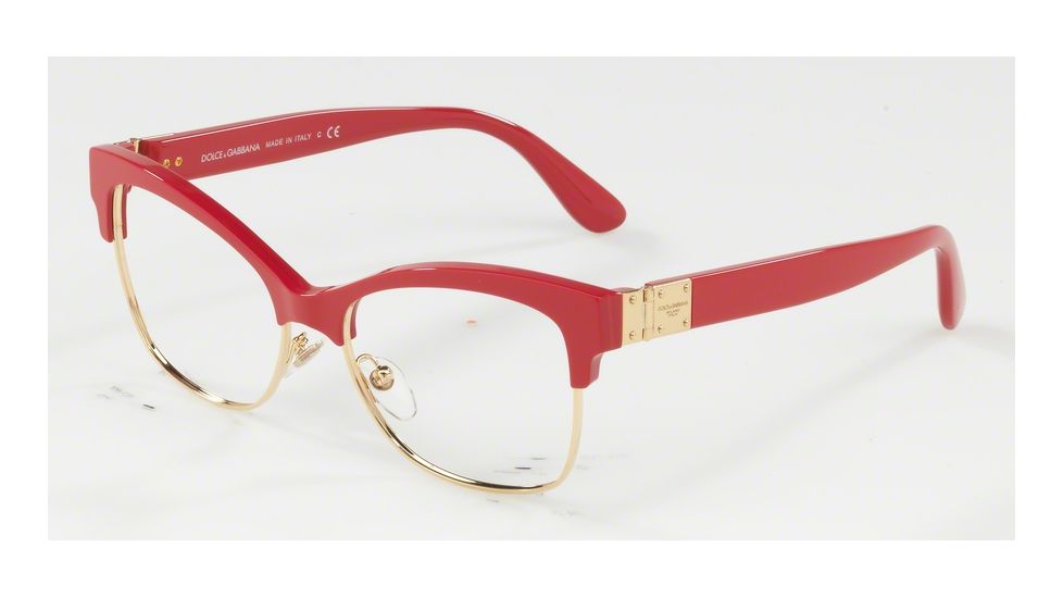 Dolce&amp;Gabbana DG3272 Bifocal Prescription Eyeglasses 3097-52 - Fuxia Frame