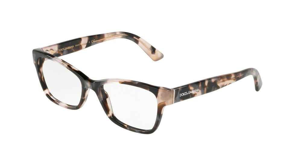 Dolce&amp;Gabbana DG3274 Eyeglass Frames 3120-54 - Pearl Grey Havana Frame