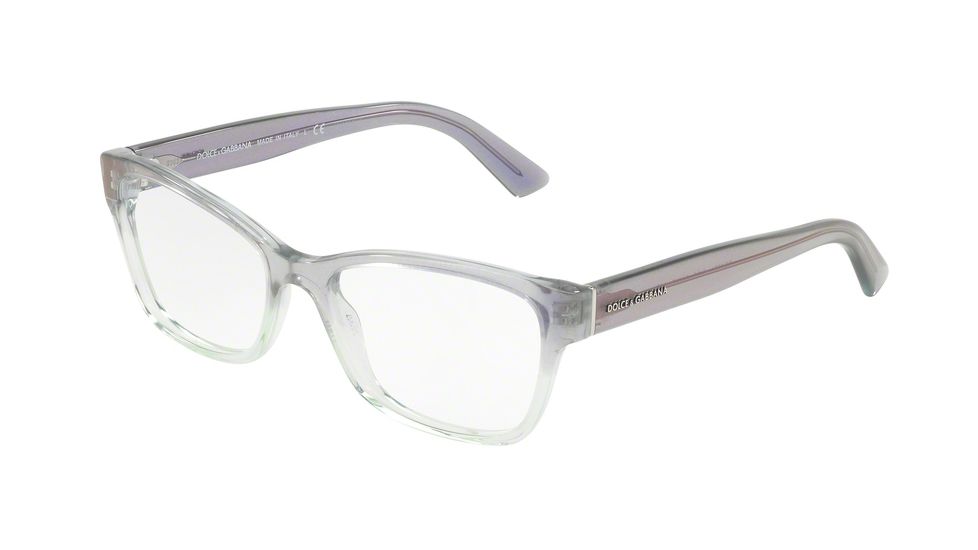 Dolce&amp;Gabbana DG3274 Eyeglass Frames 3137-54 - Shot Blue Grad Transp Frame