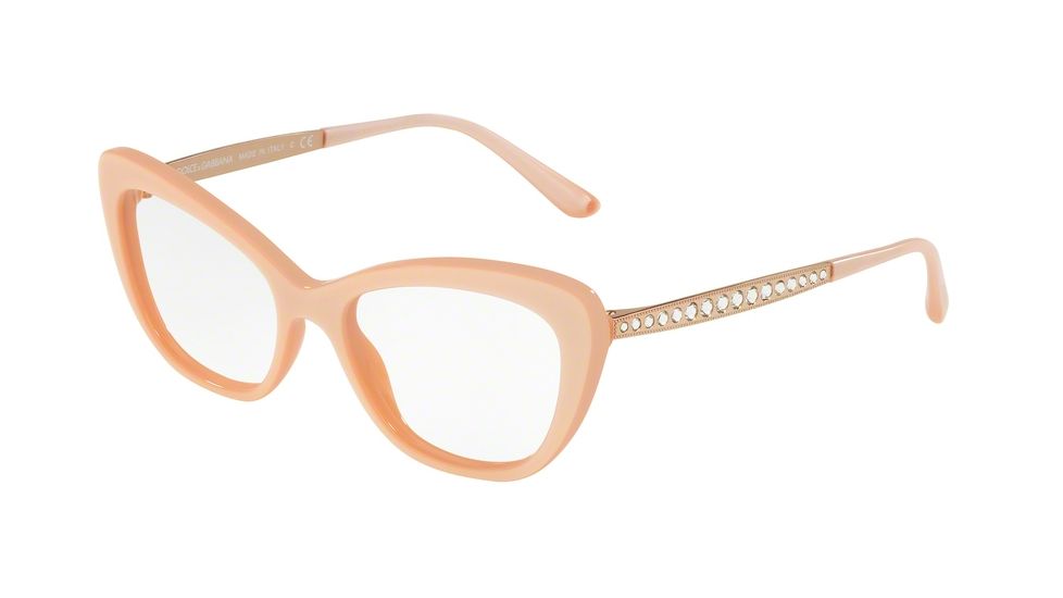 Dolce&amp;Gabbana DG3275B Eyeglass Frames 3099-52 - Pearl Pink Frame