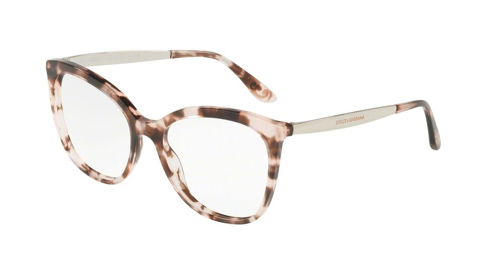 Dolce&amp;Gabbana DG3278 Eyeglass Frames 5253-52 - Cube Pink Frame