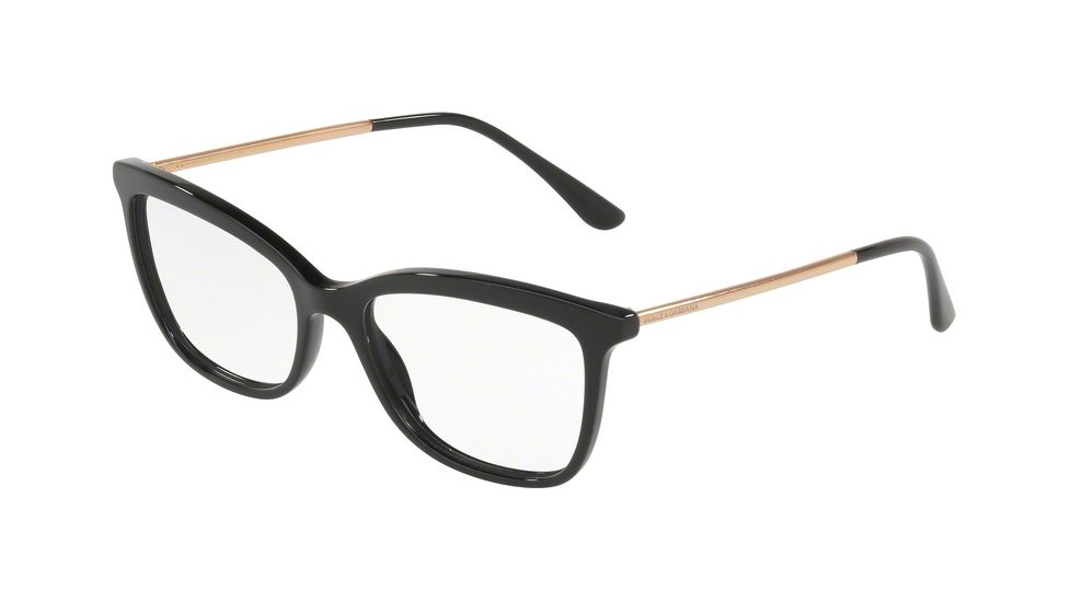 Dolce&amp;Gabbana DG3286F Eyeglass Frames 501-54 - Black Frame