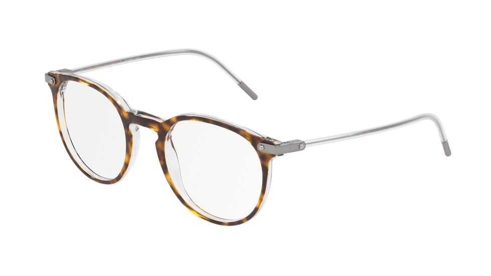 Dolce&amp;Gabbana DG3303 Eyeglass Frames 757-50 - Top Havana On Crystal