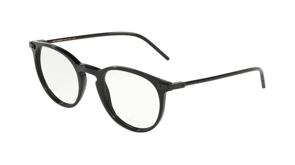 Dolce&amp;Gabbana DG3303F Prescription Eyeglasses, 52mm, Black, DG3303F-501-52-SV