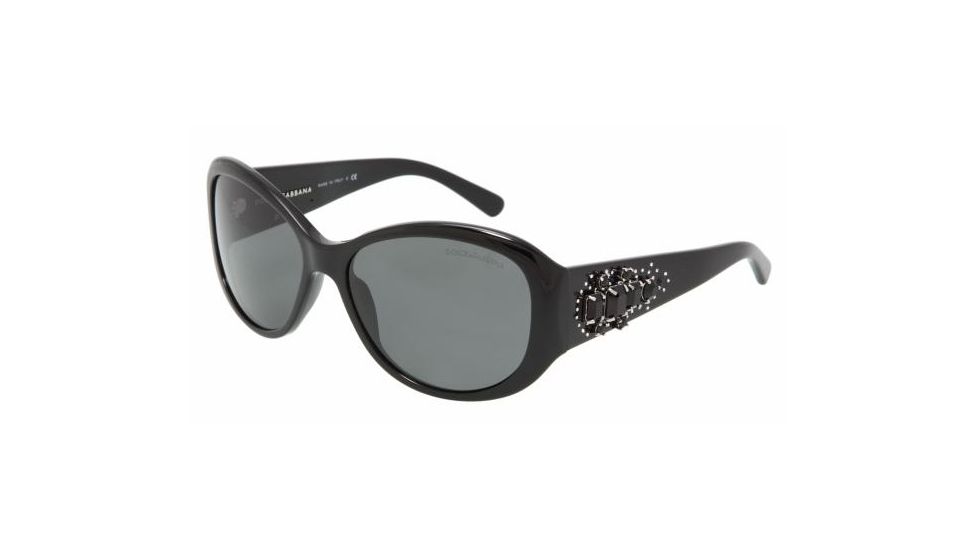 Dolce &amp; Gabanna DG4078G #501/87 - Shiny Black Gray Frame