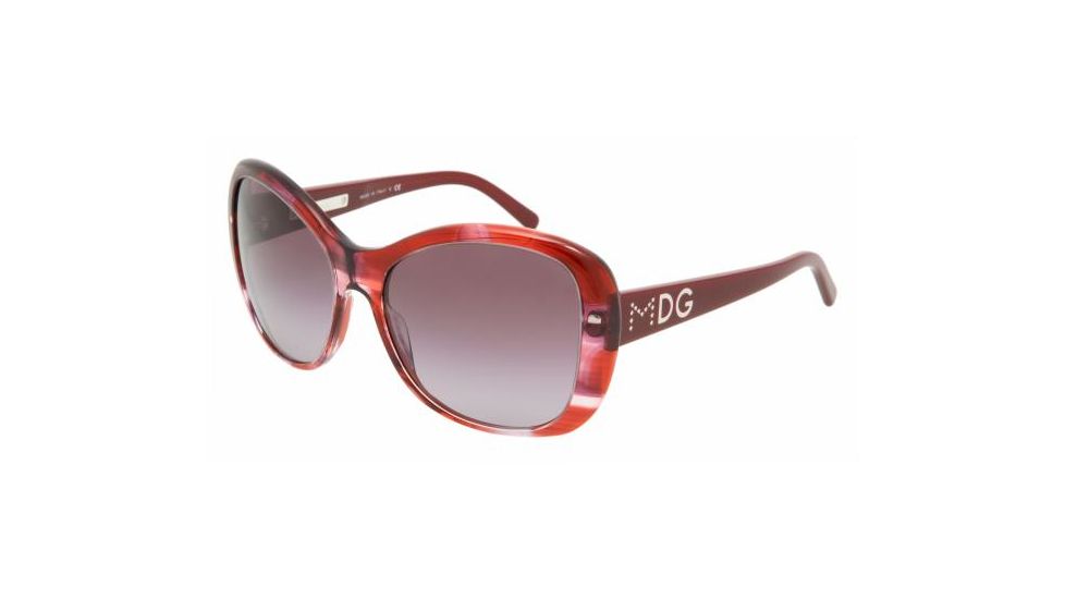 Dolce &amp; Gabanna DG4108 #17168H - Striped Bordeaux Violet Gradient Frame