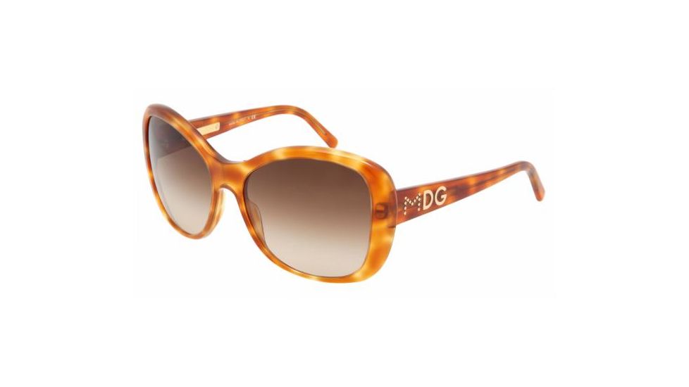 Dolce &amp; Gabanna DG4108 #512/13 - Light Havana Brown Gradient Frame