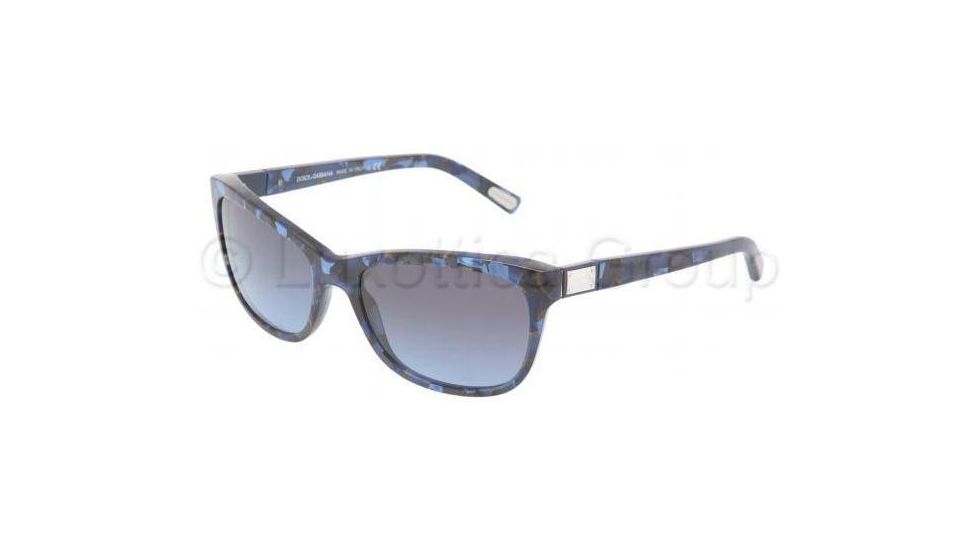 Dolce&amp;Gabbana DG4123 Sunglasses 19198F-5717 - Blue Blue Gray Gradient