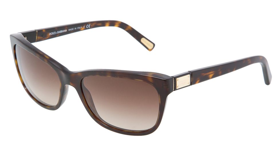 Dolce&amp;Gabbana DG4123 Sunglasses 502/13-5717 - Havana Brown Gradient