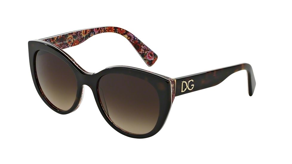 Dolce&amp;Gabbana DG4217 Bifocal Prescription Sunglasses DG4217-279013-54 - Lens Diameter 54 mm, Frame Color Top Havana On Mosaic