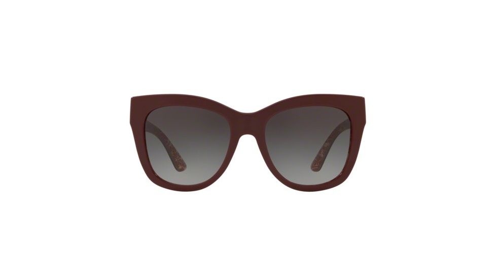 Dolce&amp;Gabbana DG4270F Single Vision Prescription Sunglasses DG4270F-32058G-55 - Lens Diameter 55 mm