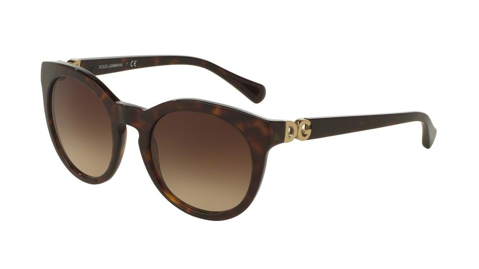Dolce&amp;Gabbana DG4279 Bifocal Prescription Sunglasses DG4279-502-13-52 - Lens Diameter 52 mm, Frame Color Drak Havana