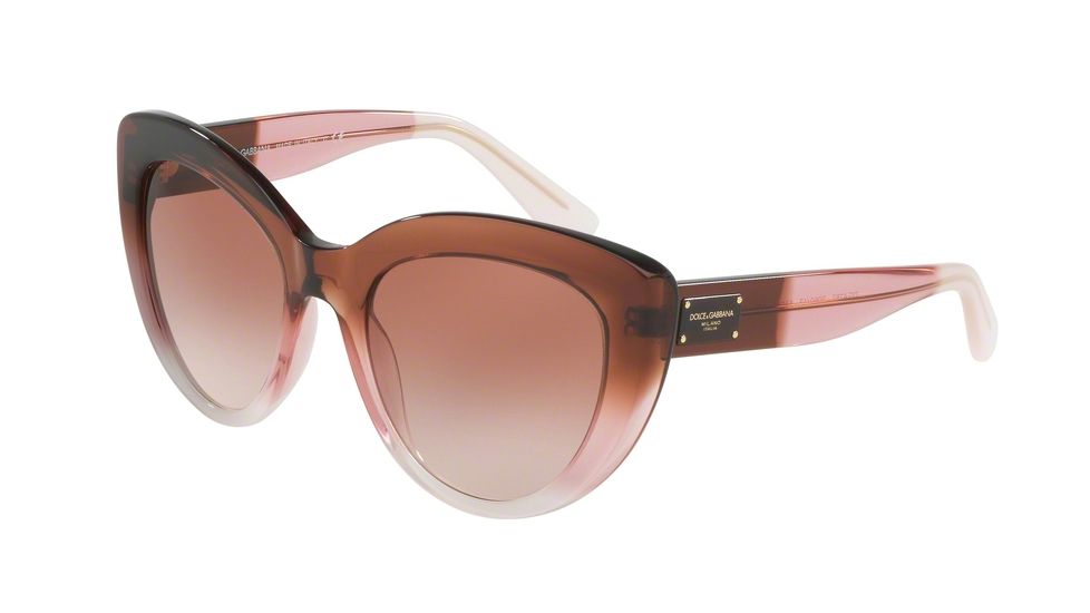 Dolce&amp;Gabbana DG4287F Bifocal Prescription Sunglasses DG4287F-306013-53 - Lens Diameter 53 mm, Frame Color Bordeaux Grad/pink/powder